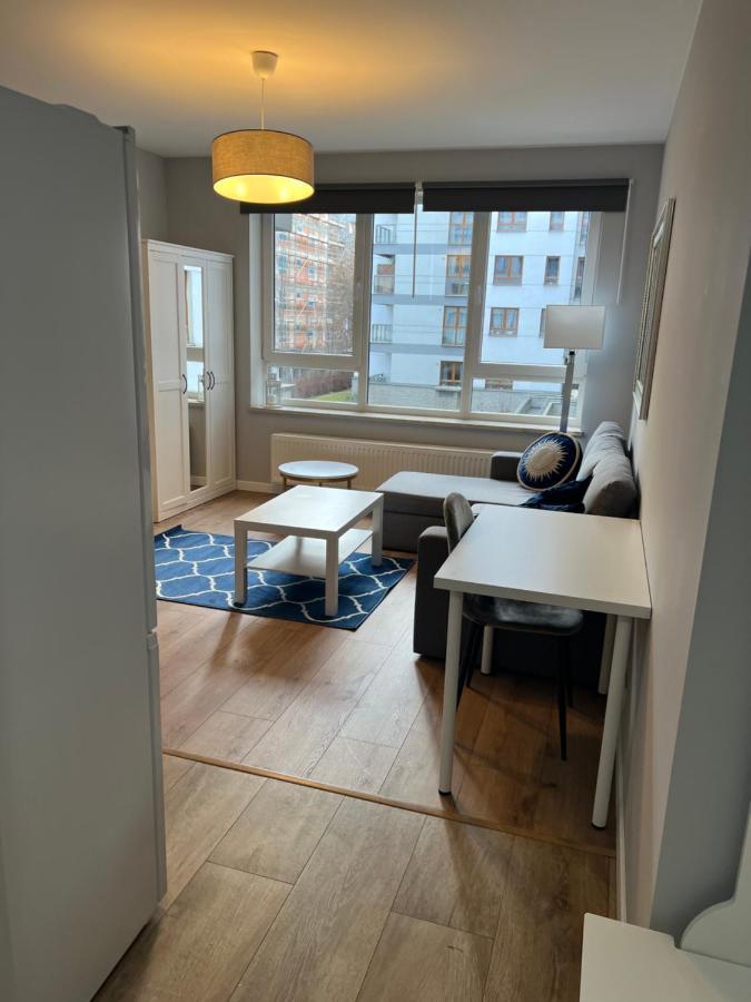 Krakowska Blue Studio Free Parking 2 Apartman Varsó Kültér fotó
