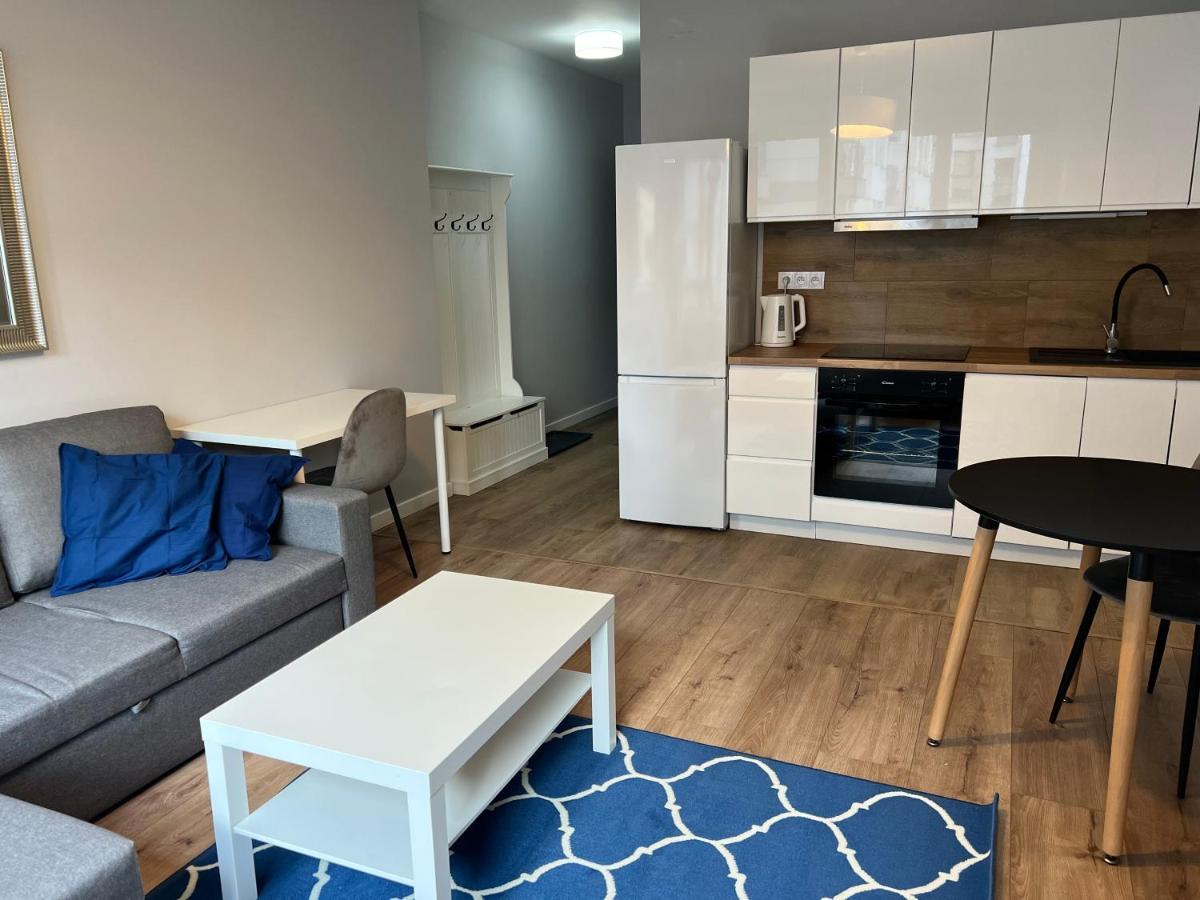 Krakowska Blue Studio Free Parking 2 Apartman Varsó Kültér fotó